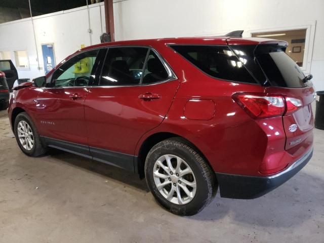 2GNAXSEV3J6311597 - 2018 CHEVROLET EQUINOX LT RED photo 2