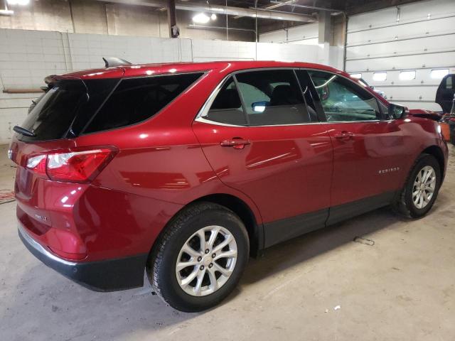 2GNAXSEV3J6311597 - 2018 CHEVROLET EQUINOX LT RED photo 3