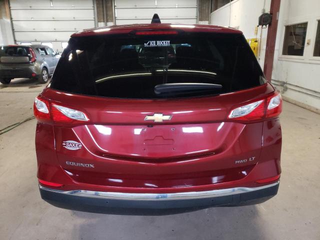 2GNAXSEV3J6311597 - 2018 CHEVROLET EQUINOX LT RED photo 6