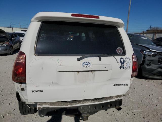 JTEZU14RX40025046 - 2004 TOYOTA 4RUNNER SR5 WHITE photo 6