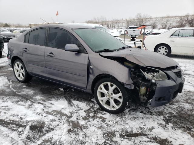 JM1BK32F281146167 - 2008 MAZDA 3 I GRAY photo 4