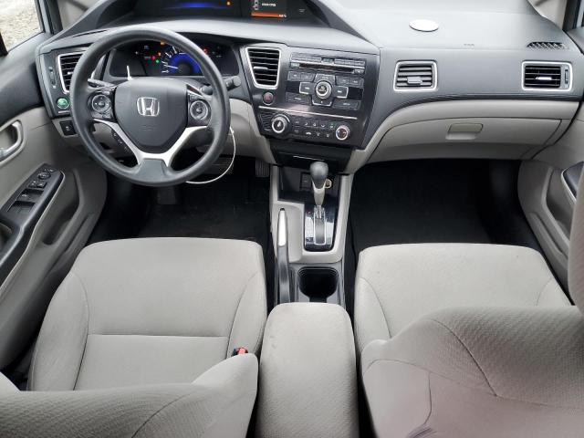 2HGFB2F58DH566333 - 2013 HONDA CIVIC LX SILVER photo 8