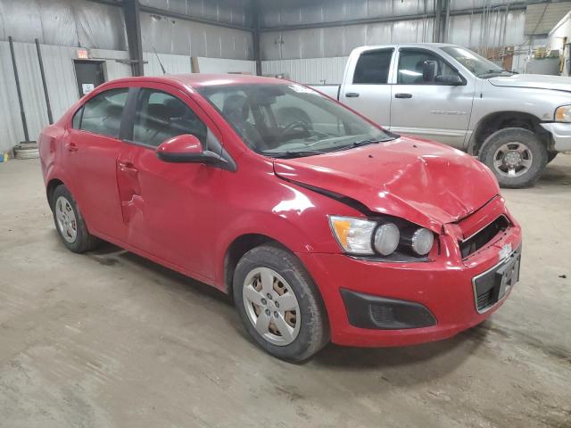 1G1JB5SHXD4177600 - 2013 CHEVROLET SONIC LS 红色 照片 4
