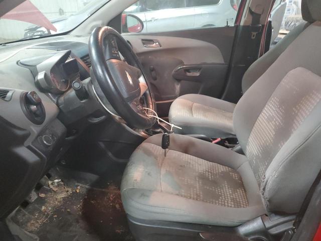 1G1JB5SHXD4177600 - 2013 CHEVROLET SONIC LS 红色 照片 7