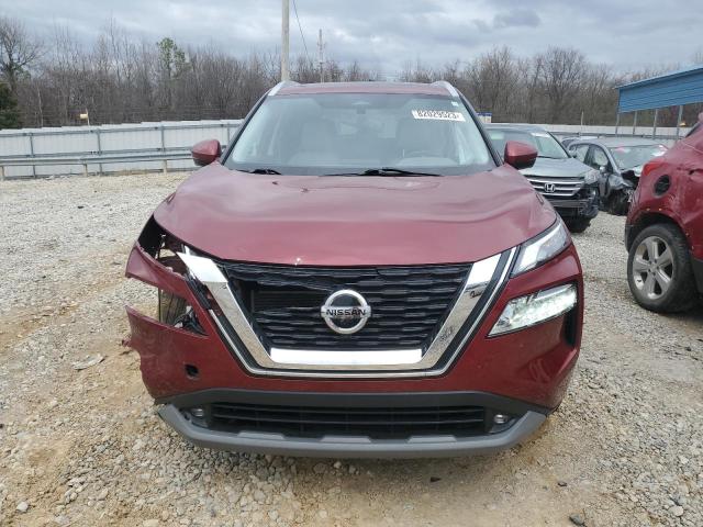 JN8BT3CB6MW450340 - 2021 NISSAN ROGUE SL MAROON photo 5