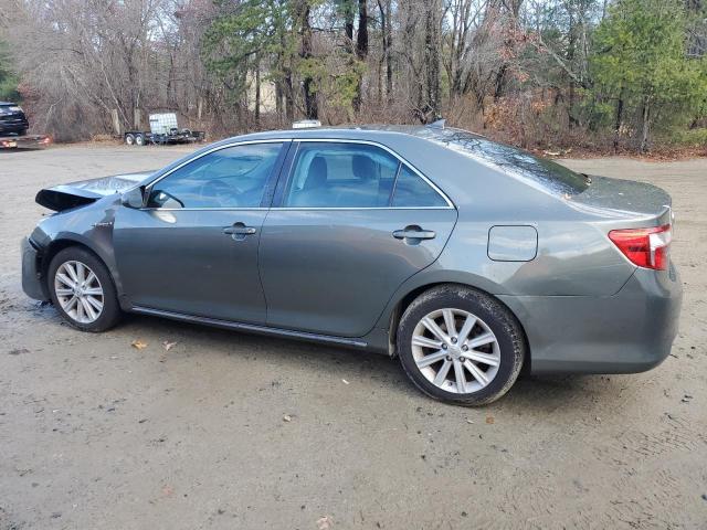 4T1BD1FKXEU100341 - 2014 TOYOTA CAMRY HYBRID GRAY photo 2