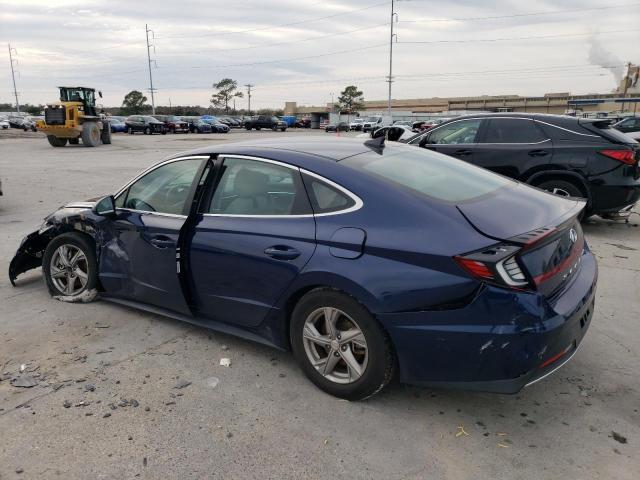 5NPEG4JA7MH111198 - 2021 HYUNDAI SONATA SE BLUE photo 2