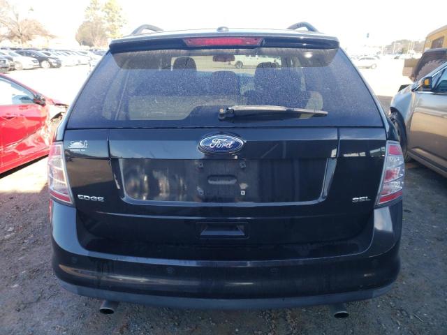 2FMDK3JC4ABB38142 - 2010 FORD EDGE SEL BLACK photo 6