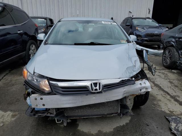 2HGFB2F56CH510972 - 2012 HONDA CIVIC LX BLUE photo 5