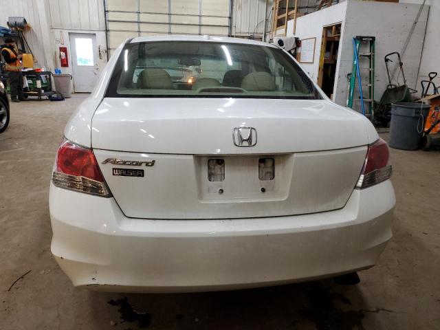 1HGCP26868A135881 - 2008 HONDA ACCORD EXL WHITE photo 6