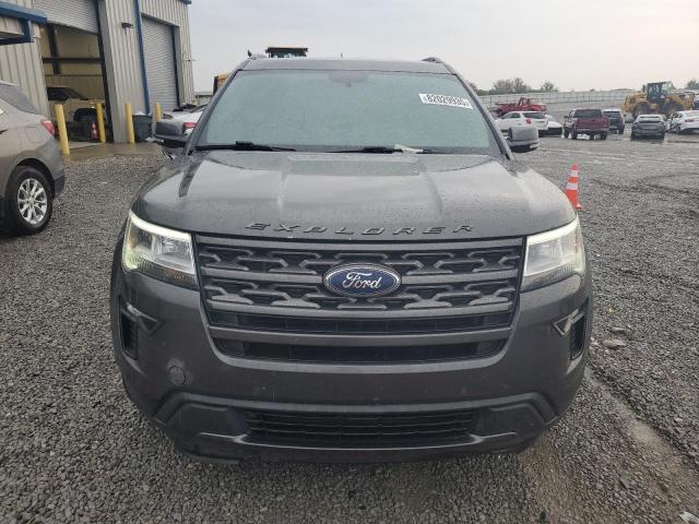 1FM5K8D89JGA53542 - 2018 FORD EXPLORER XLT Gris photo 5