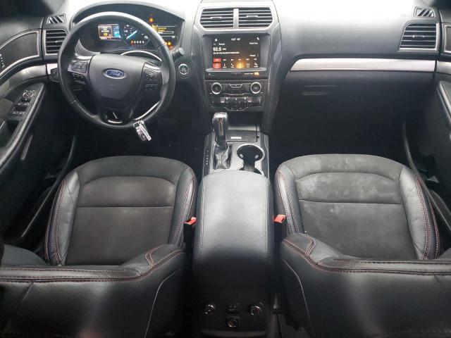 1FM5K8D89JGA53542 - 2018 FORD EXPLORER XLT Gris photo 8