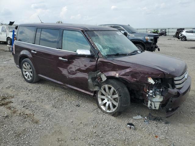 2FMGK5DC7BBD30807 - 2011 FORD FLEX LIMITED მუქწითელი ფოტო 4
