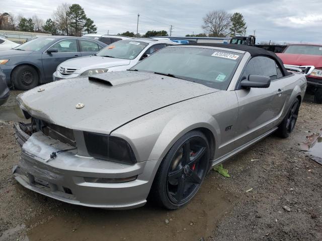 1ZVHT85H385151434 - 2008 FORD MUSTANG GT GRAY photo 1