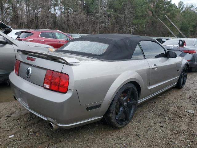 1ZVHT85H385151434 - 2008 FORD MUSTANG GT GRAY photo 3