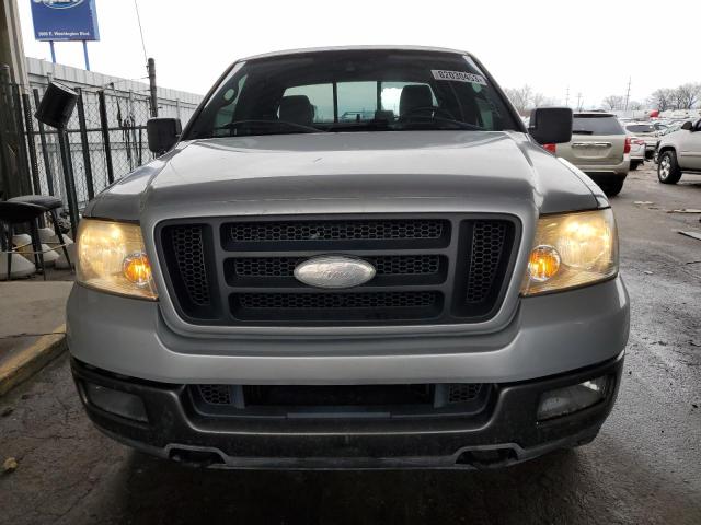 1FTPX14564NC04607 - 2004 FORD F150 SILVER photo 5