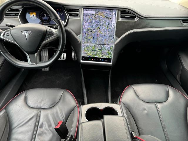 5YJSA1H13EFP40997 - 2014 TESLA MODEL S BLACK photo 8