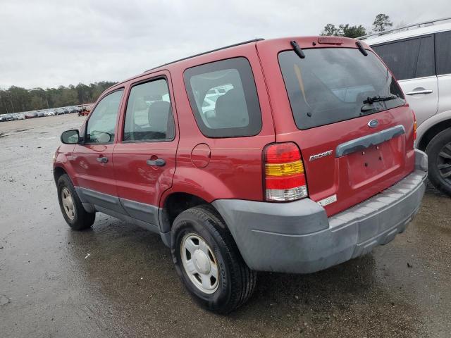 1FMYU02ZX7KA02478 - 2007 FORD ESCAPE XLS RED photo 2