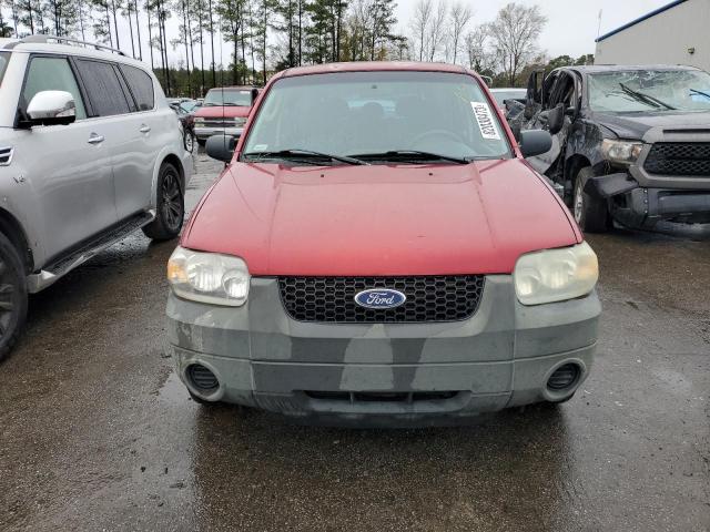 1FMYU02ZX7KA02478 - 2007 FORD ESCAPE XLS RED photo 5