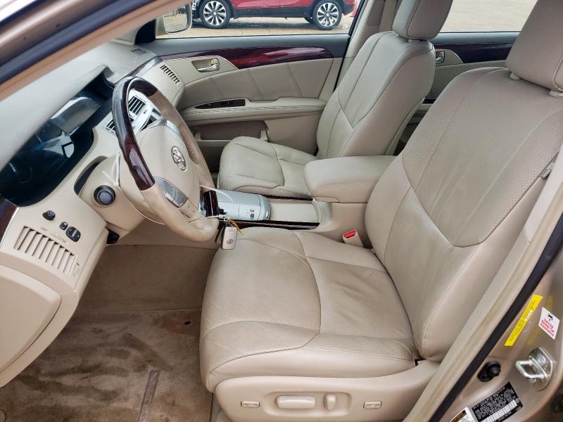 4T1BK36B99U332033 - 2009 TOYOTA AVALON XL CREAM photo 7
