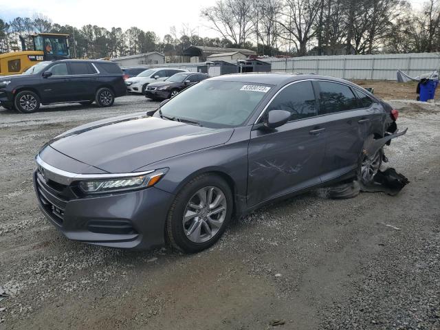 1HGCV1F19KA078019 - 2019 HONDA ACCORD LX GRAY photo 1