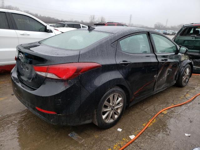 KMHDH4AE5FU270527 - 2015 HYUNDAI ELANTRA SE BLACK photo 3