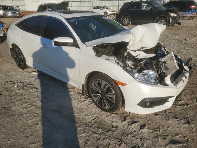 19XFC1F75HE023708 - 2017 HONDA CIVIC EXL თეთრი ფოტო 4