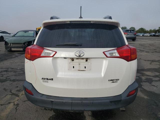 2T3DFREV7DW051103 - 2013 TOYOTA RAV4 LIMITED თეთრი ფოტო 6
