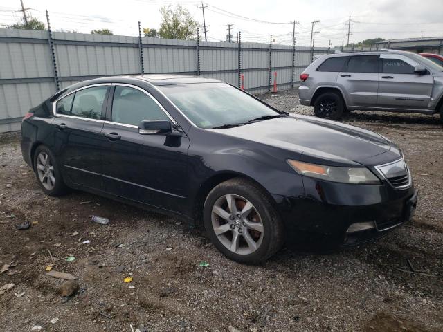 19UUA8F59CA012180 - 2012 ACURA TL BLACK photo 4
