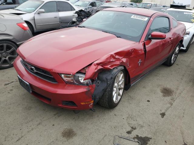 1ZVBP8AM9B5133928 - 2011 FORD MUSTANG RED photo 1