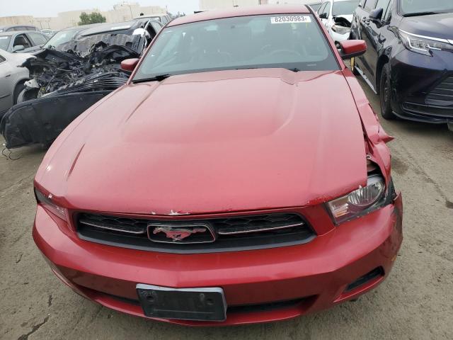 1ZVBP8AM9B5133928 - 2011 FORD MUSTANG RED photo 5