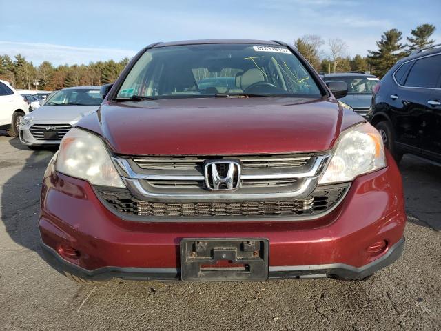 5J6RE4H31AL026289 - 2010 HONDA CR-V LX MAROON photo 5