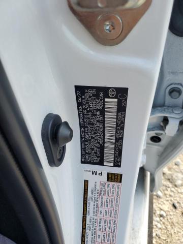 JTDS4MCE8N3511781 - 2022 TOYOTA COROLLA SE WHITE photo 12