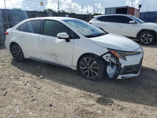 JTDS4MCE8N3511781 - 2022 TOYOTA COROLLA SE WHITE photo 4