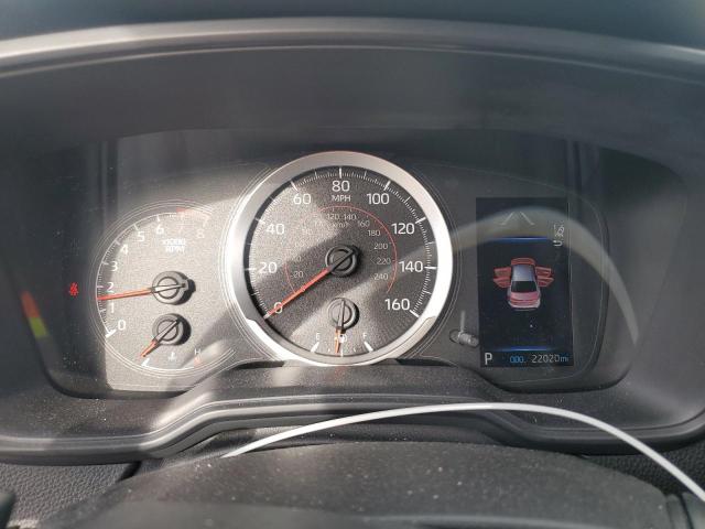 JTDS4MCE8N3511781 - 2022 TOYOTA COROLLA SE WHITE photo 9