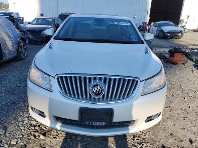 1G4GE5EVXAF271661 - 2010 BUICK LACROSSE CXS WHITE photo 5