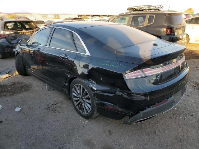 3LN6L5A94LR611371 - 2020 LINCOLN MKZ BLACK photo 2