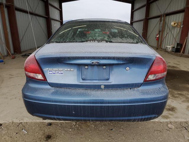 1FAFP55254A203288 - 2004 FORD TAURUS SES BLUE photo 6