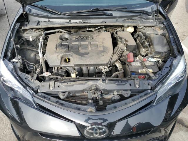 5YFBURHE9HP713434 - 2017 TOYOTA COROLLA L BLACK photo 11