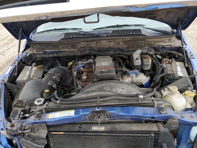 3D7KR29A37G843675 - 2007 DODGE RAM 2500 BLUE photo 11