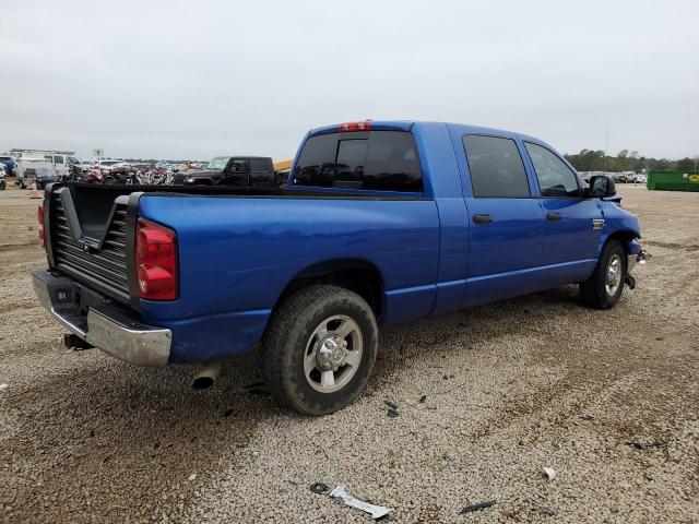 3D7KR29A37G843675 - 2007 DODGE RAM 2500 BLUE photo 3