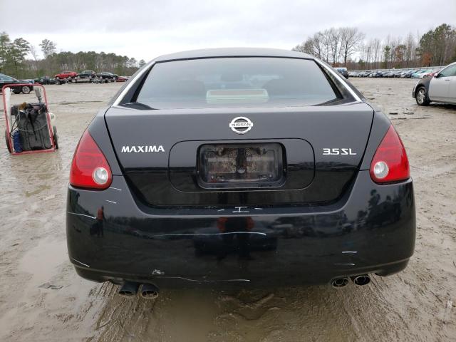 1N4BA41E94C820188 - 2004 NISSAN MAXIMA SE BLACK photo 6