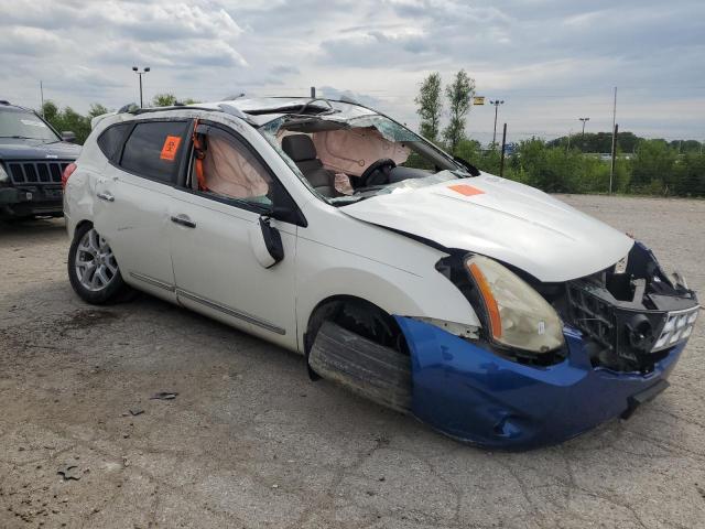 JN8AS5MT9DW520656 - 2013 NISSAN ROGUE S WHITE photo 7