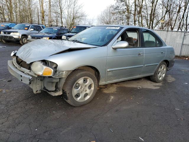 3N1CB51D33L799238 - 2003 NISSAN SENTRA XE SILVER photo 1