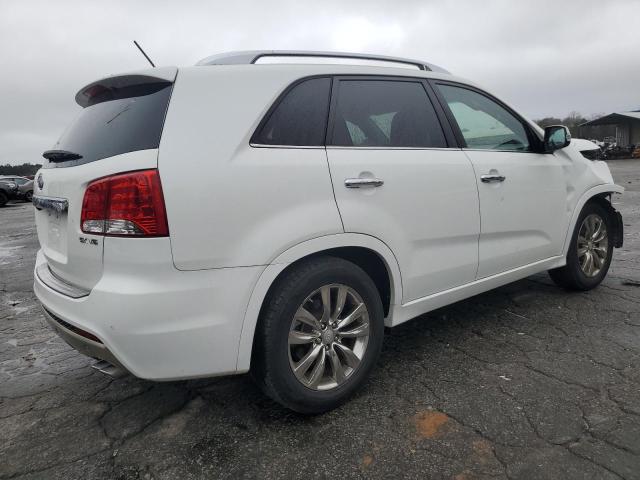 5XYKW4A24DG375534 - 2013 KIA SORENTO SX WHITE photo 3