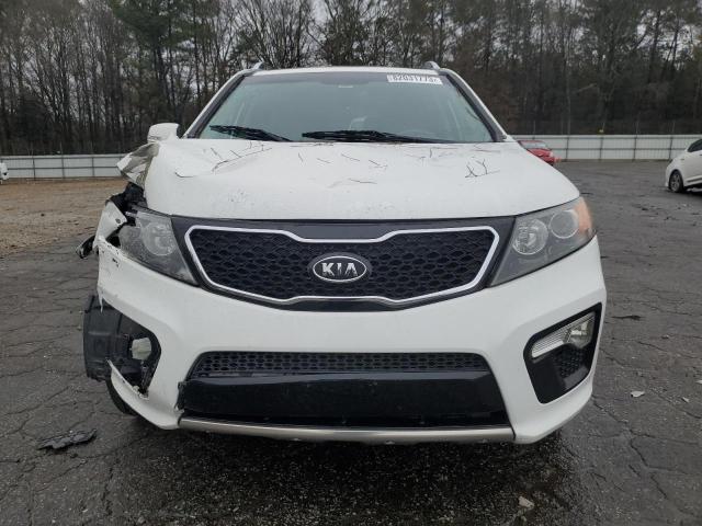 5XYKW4A24DG375534 - 2013 KIA SORENTO SX WHITE photo 5