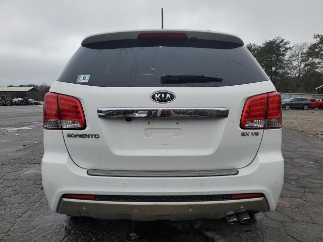 5XYKW4A24DG375534 - 2013 KIA SORENTO SX WHITE photo 6