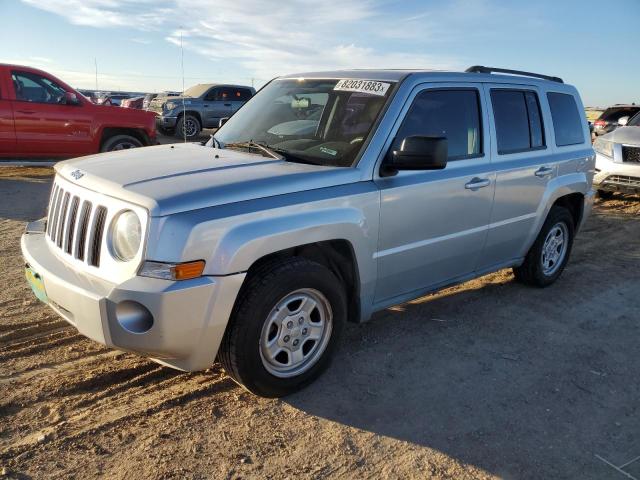 1J4NT2GB0AD589751 - 2010 JEEP PATRIOT SPORT SILVER photo 1