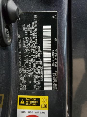 5TDBK3EH9DS211767 - 2013 TOYOTA HIGHLANDER BASE Grafitowy zdjęcie 13