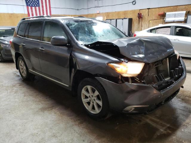 5TDBK3EH9DS211767 - 2013 TOYOTA HIGHLANDER BASE Grafitowy zdjęcie 4